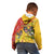 New Zealand Piwakawaka Christmas Kid Hoodie With Maori Pattern