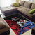 Samoa Independence Day Area Rug Samoan Warriors Ula Fala LT05 - Polynesian Pride