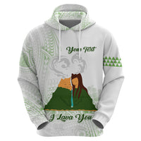 Personalised I LAVA YOU Volcano Valentine Zip Hoodie Polynesian Tribal Pattern LT05 - Polynesian Pride