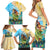 Personalised Hawaii Honolulu Festival Family Matching Short Sleeve Bodycon Dress and Hawaiian Shirt Hula Girls Tropical Vibe LT05 - Polynesian Pride