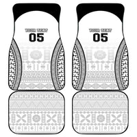 Fiji Tapa Football Car Mats Sporty Style