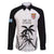 Custom Fiji Tapa Football Family Matching Long Sleeve Bodycon Dress and Hawaiian Shirt Sporty Style