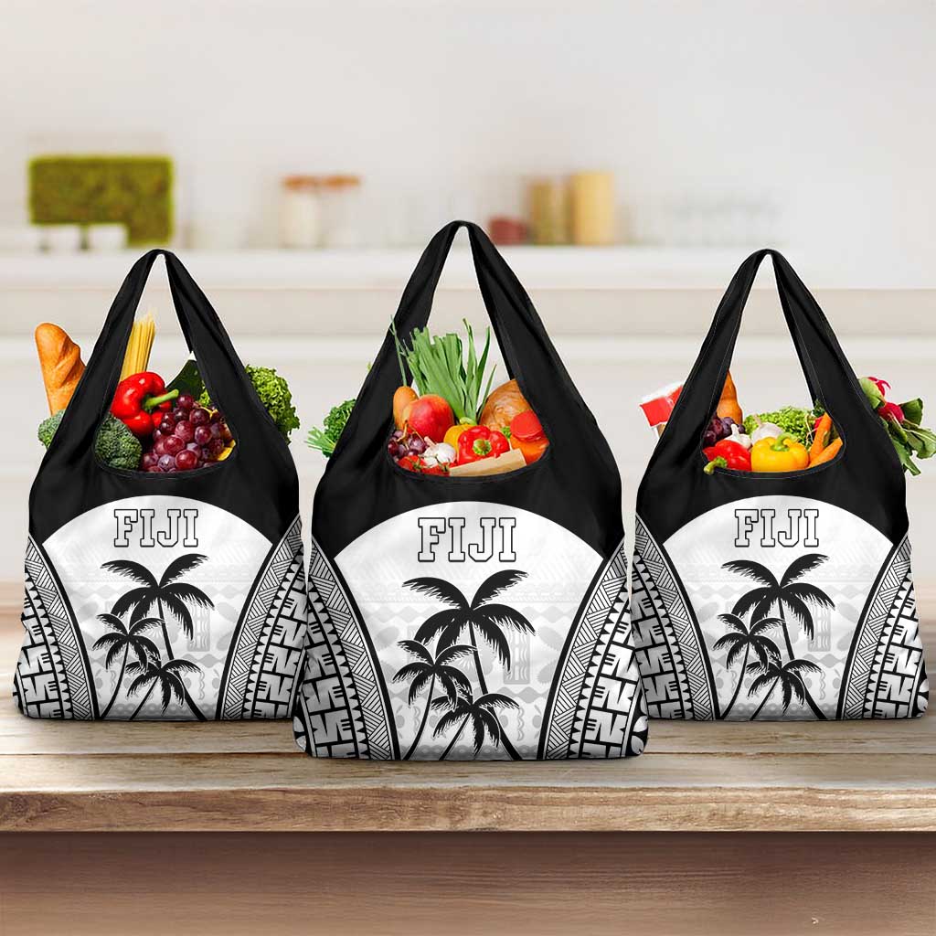 Fiji Tapa Football Grocery Bag Sporty Style