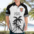 Custom Fiji Tapa Football Hawaiian Shirt Sporty Style