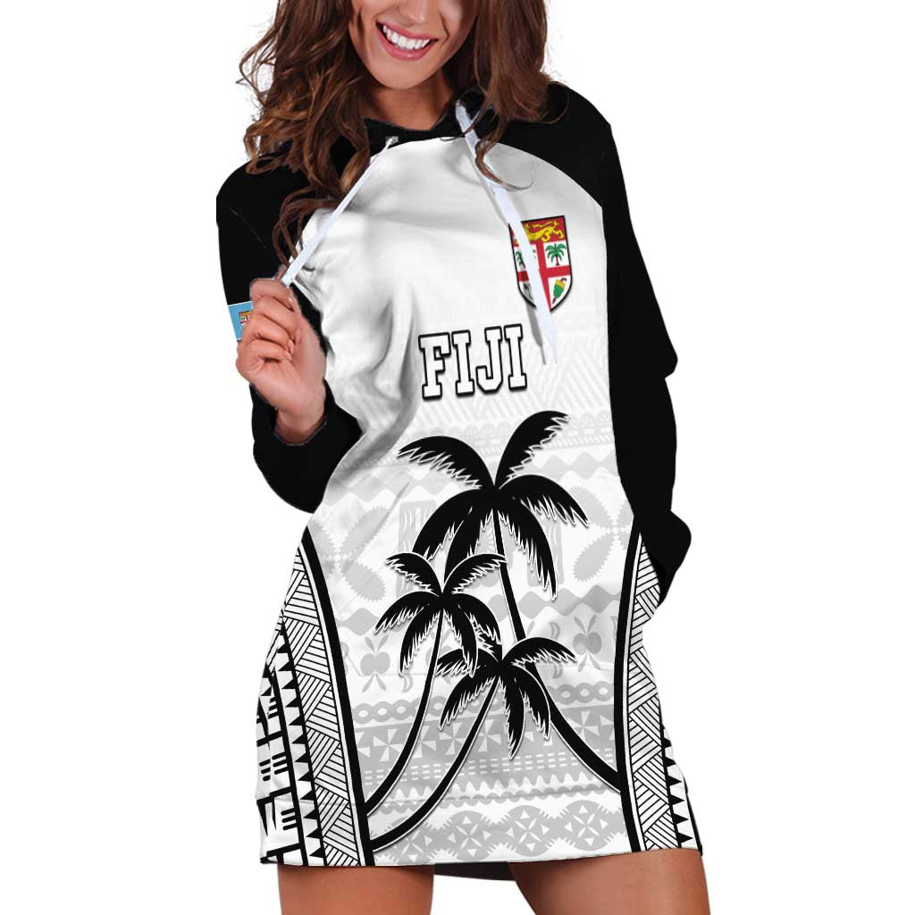 Custom Fiji Tapa Football Hoodie Dress Sporty Style