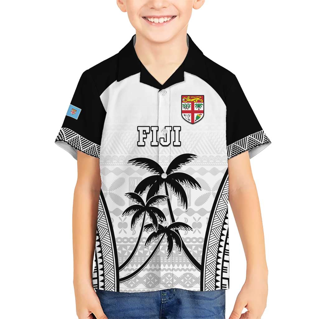 Custom Fiji Tapa Football Kid Hawaiian Shirt Sporty Style