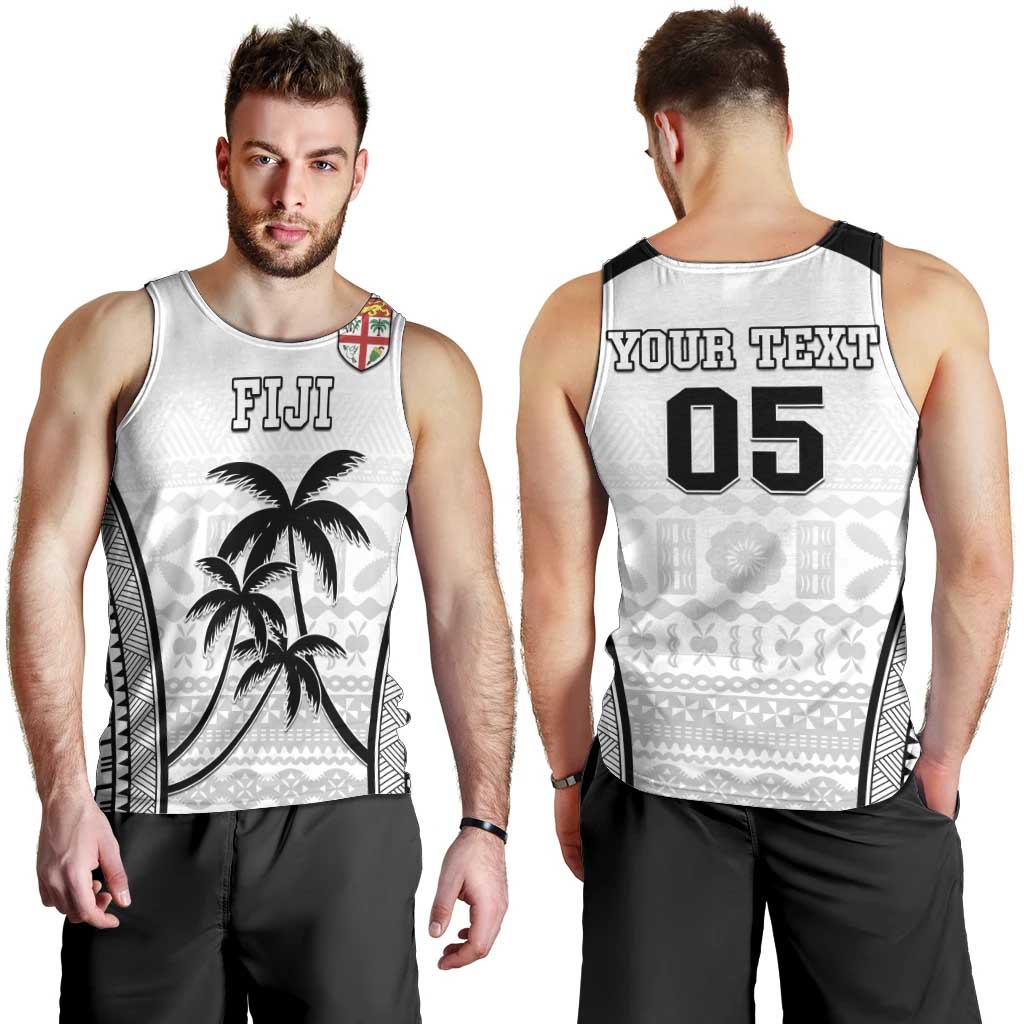 Custom Fiji Tapa Football Men Tank Top Sporty Style
