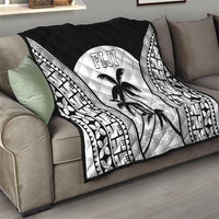 Fiji Tapa Football Quilt Sporty Style