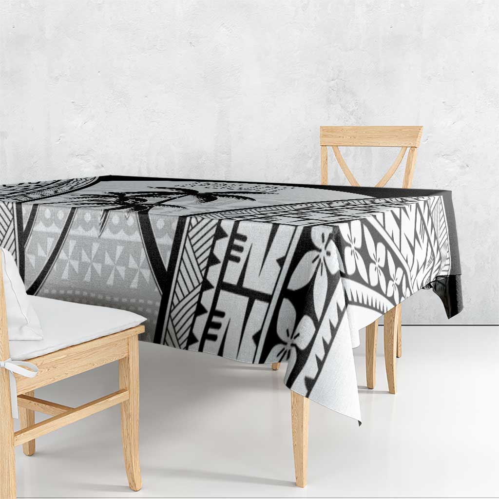Fiji Tapa Football Tablecloth Sporty Style