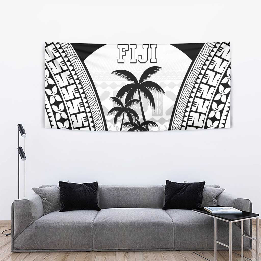 Fiji Tapa Football Tapestry Sporty Style