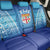 Fiji Football Back Car Seat Cover Fijian Tapa Pattern