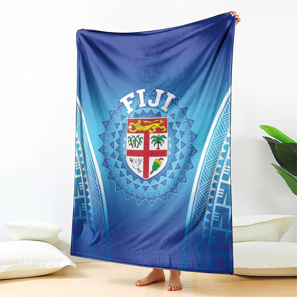 Fiji Football Blanket Fijian Tapa Pattern