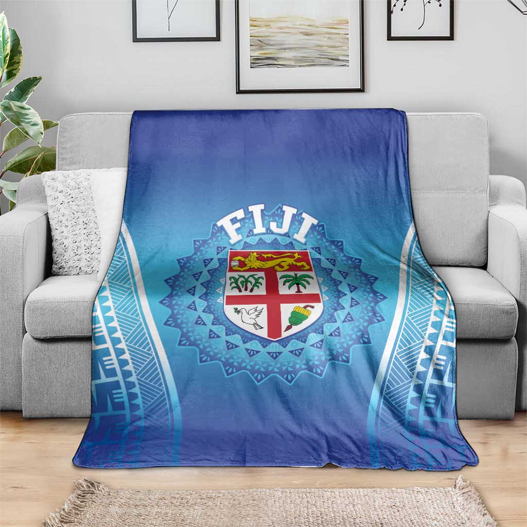 Fiji Football Blanket Fijian Tapa Pattern