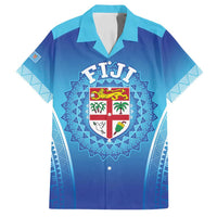 Custom Fiji Football Family Matching Long Sleeve Bodycon Dress and Hawaiian Shirt Fijian Tapa Pattern
