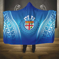 Fiji Football Hooded Blanket Fijian Tapa Pattern