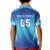 Custom Fiji Football Kid Polo Shirt Fijian Tapa Pattern