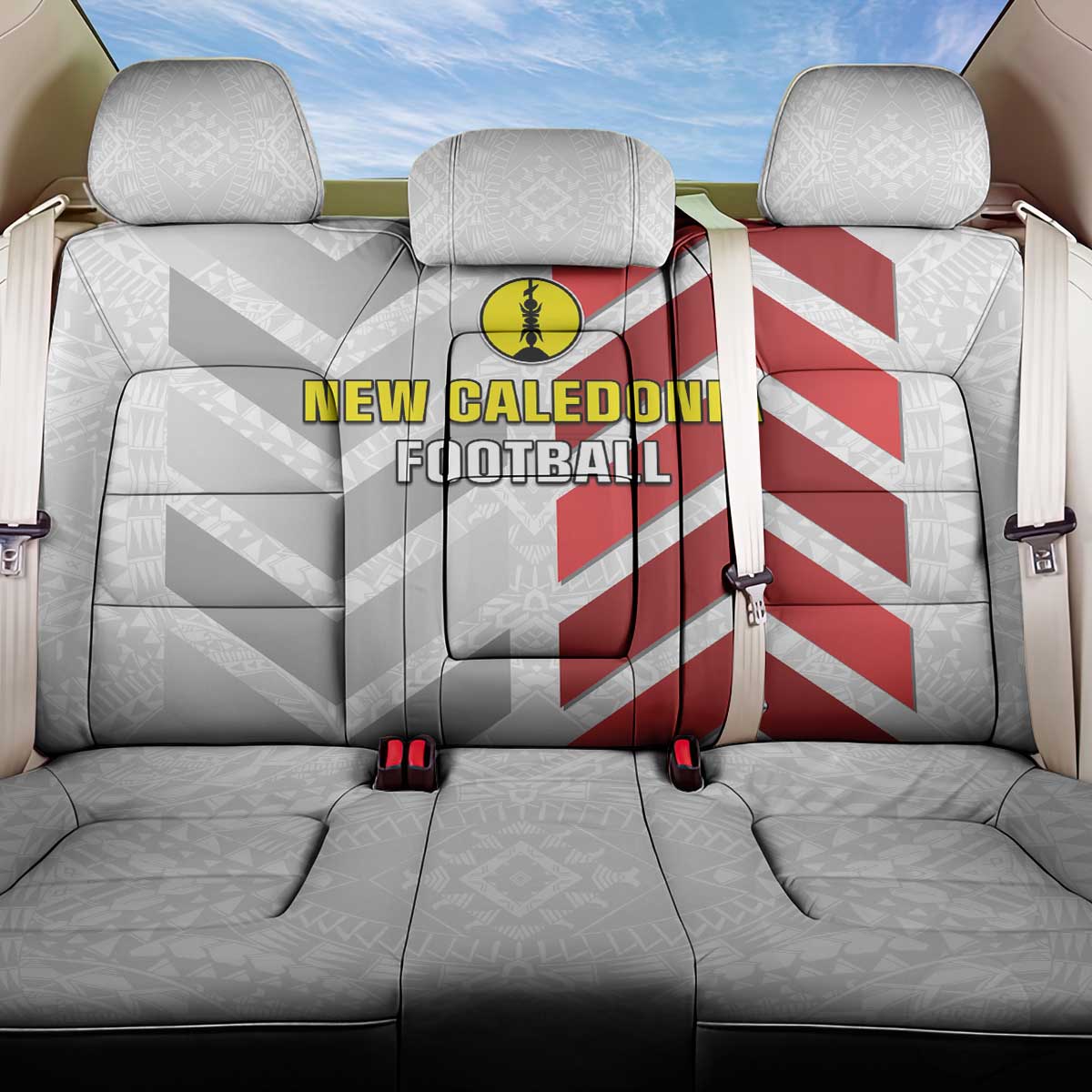 New Caledonia Football Back Car Seat Cover Unique Style