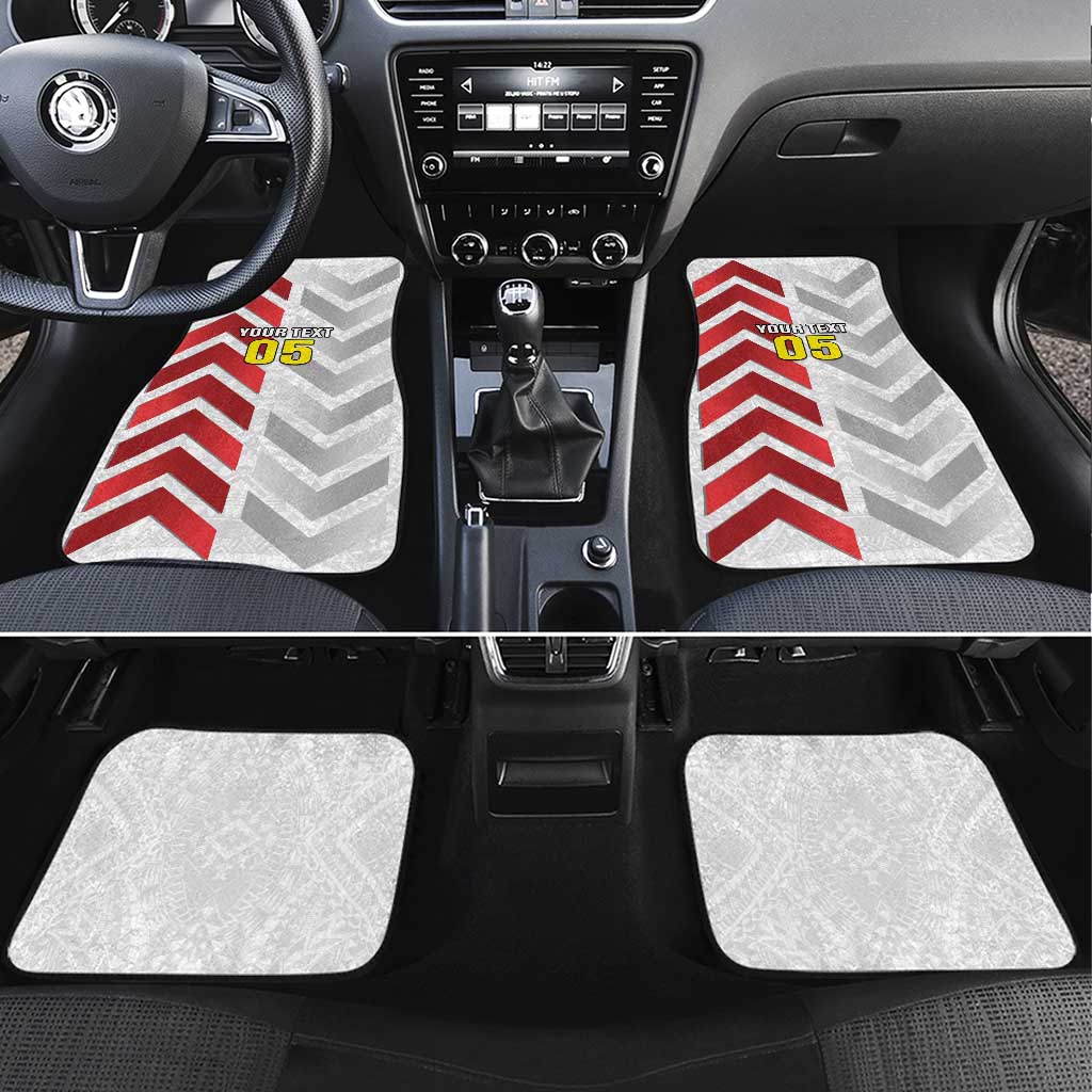 New Caledonia Football Car Mats Unique Style