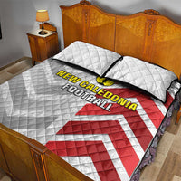 New Caledonia Football Quilt Bed Set Unique Style