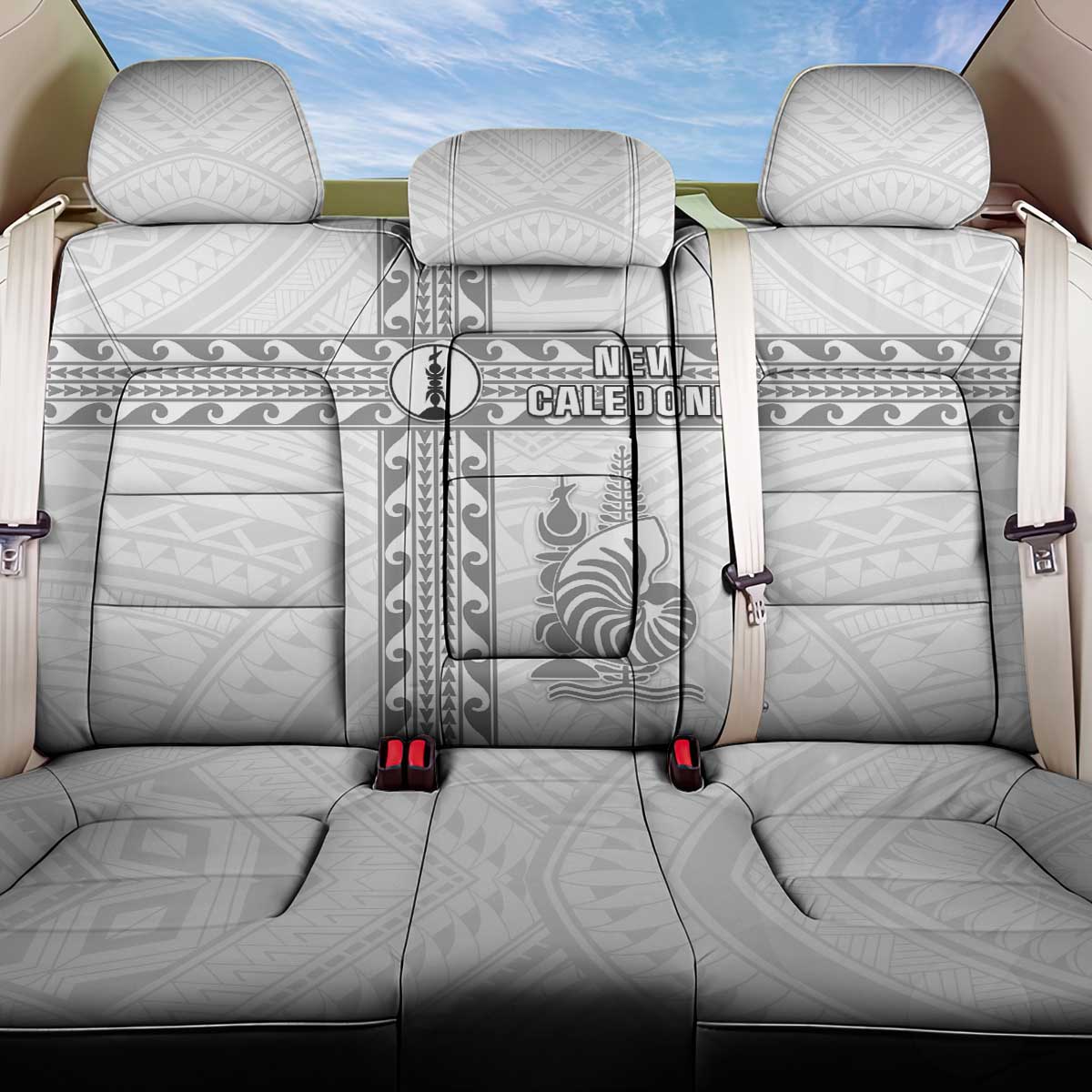 New Caledonia Football Back Car Seat Cover Go The Kagus