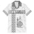 Custom New Caledonia Football Family Matching Puletasi and Hawaiian Shirt Go The Kagus