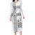 Custom New Caledonia Football Long Sleeve Bodycon Dress Go The Kagus