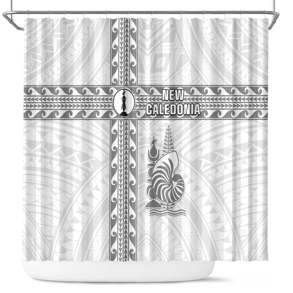 New Caledonia Football Shower Curtain Go The Kagus