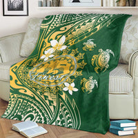 Cook Islands 15 Finest Blanket Plumeria Polynesian Turtle LT05 - Polynesian Pride