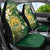 Cook Islands 15 Finest Car Seat Cover Plumeria Polynesian Turtle