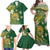 Cook Islands 15 Finest Family Matching Off Shoulder Maxi Dress and Hawaiian Shirt Plumeria Polynesian Turtle