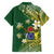 Cook Islands 15 Finest Family Matching Off Shoulder Maxi Dress and Hawaiian Shirt Plumeria Polynesian Turtle