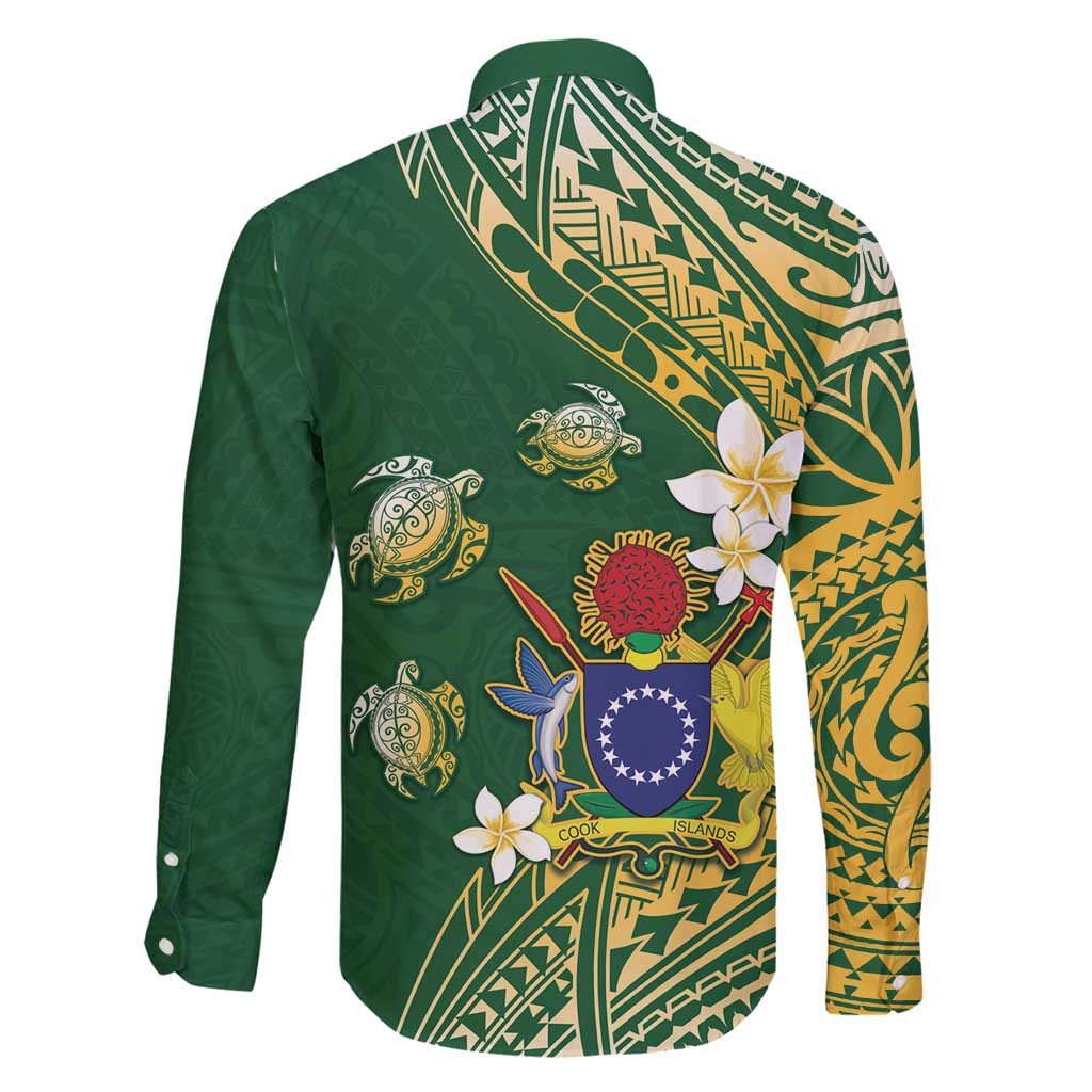 Cook Islands 15 Finest Family Matching Puletasi and Hawaiian Shirt Plumeria Polynesian Turtle