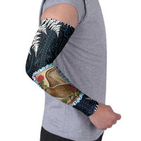 New Zealand Weka Arm Sleeves Maori Hen Koru Pattern LT05 - Polynesian Pride