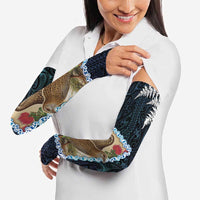 New Zealand Weka Arm Sleeves Maori Hen Koru Pattern LT05 - Polynesian Pride