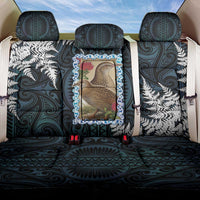New Zealand Weka Back Car Seat Cover Maori Hen Koru Pattern LT05 One Size Black - Polynesian Pride