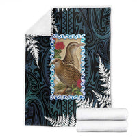 New Zealand Weka Blanket Maori Hen Koru Pattern LT05 - Polynesian Pride