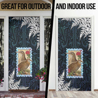 New Zealand Weka Door Cover Maori Hen Koru Pattern LT05 - Polynesian Pride