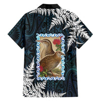 New Zealand Weka Family Matching Mermaid Dress and Hawaiian Shirt Maori Hen Koru Pattern - Polynesian Pride