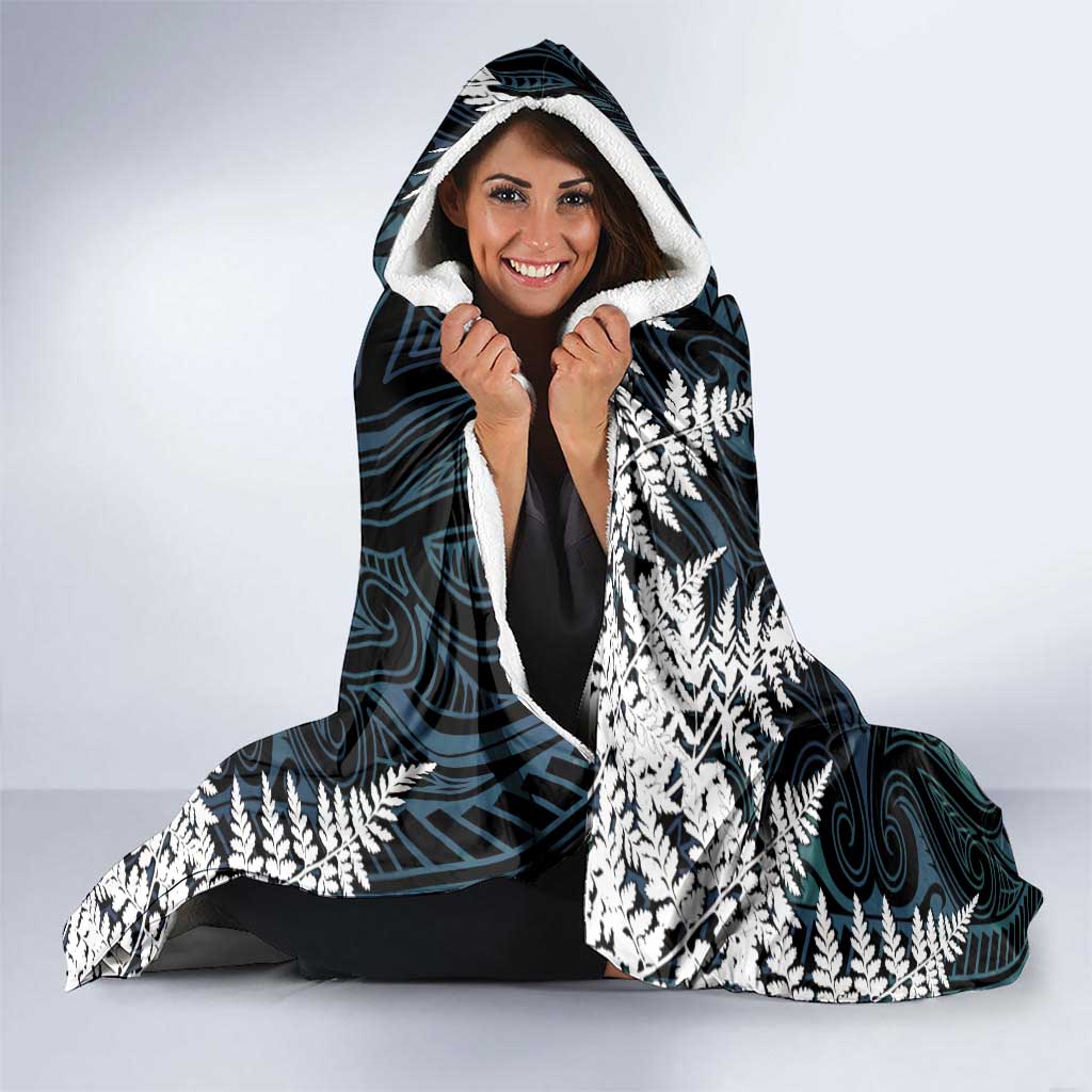 New Zealand Weka Hooded Blanket Maori Hen Koru Pattern LT05 - Polynesian Pride