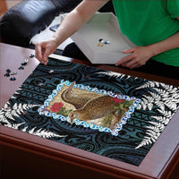 New Zealand Weka Puzzle Maori Hen Koru Pattern - Polynesian Pride