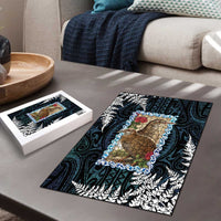 New Zealand Weka Puzzle Maori Hen Koru Pattern - Polynesian Pride