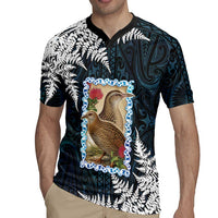 New Zealand Weka Rugby Jersey Maori Hen Koru Pattern LT05 - Polynesian Pride