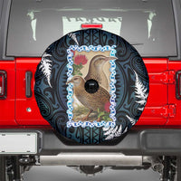 New Zealand Weka Spare Tire Cover Maori Hen Koru Pattern LT05 - Polynesian Pride