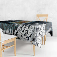 New Zealand Weka Tablecloth Maori Hen Koru Pattern LT05 - Polynesian Pride
