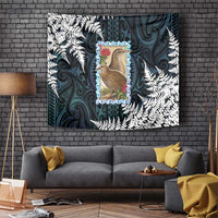New Zealand Weka Tapestry Maori Hen Koru Pattern - Polynesian Pride
