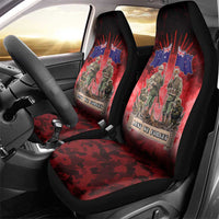 Australia And New Zealand ANZAC Day Car Seat Cover Soldiers Lest We Forget