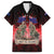 Australia And New Zealand ANZAC Day Family Matching Off Shoulder Maxi Dress and Hawaiian Shirt Soldiers Lest We Forget LT05 Dad's Shirt - Short Sleeve Red - Polynesian Pride