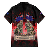 Australia And New Zealand ANZAC Day Hawaiian Shirt Soldiers Lest We Forget LT05 - Polynesian Pride