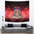 Australia And New Zealand ANZAC Day Tapestry Soldiers Lest We Forget LT05 Red - Polynesian Pride