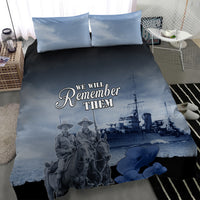 New Zealand ANZAC Day Bedding Set HMNZS Achilles We Will Remember Them LT05 - Polynesian Pride